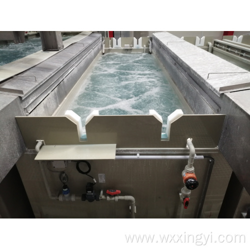 Technology tanks electroplating line rinse tank